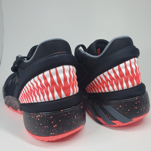 New Adidas D.O.N Issue 2 Marvel Venom Basketball Shoes Men's 8.5 - Picture 6 of 8